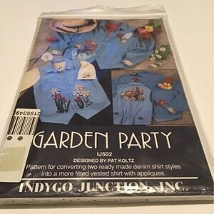 Indigo Junction, Garden Party
Pattern IJ502
